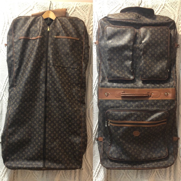 louis vuitton long garment bag